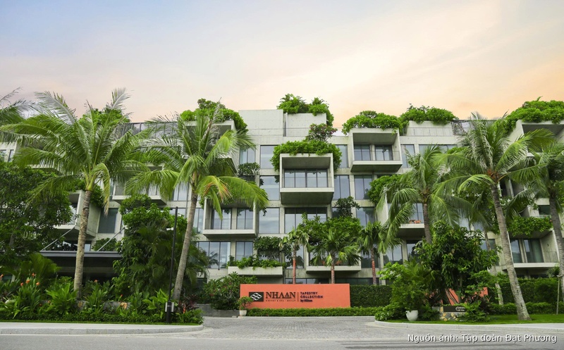 NHAAN Resort & Spa Hoi An được thiết kế bởi kiến trúc sư Võ Trọng Nghĩa, lấy cảm hứng từ di sản và thiên nhiên Hội An.