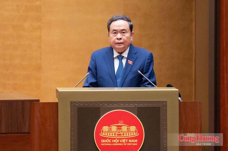 Chủ tịch Quốc hội Trần Thanh Mẫn phát biểu khai mạc Kỳ họp không thường lệ thứ Nhất, Quốc hội khóa XVI.