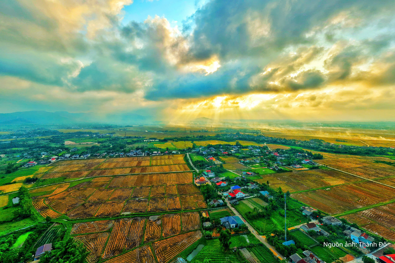 Một góc xã Cẩm Lạc.