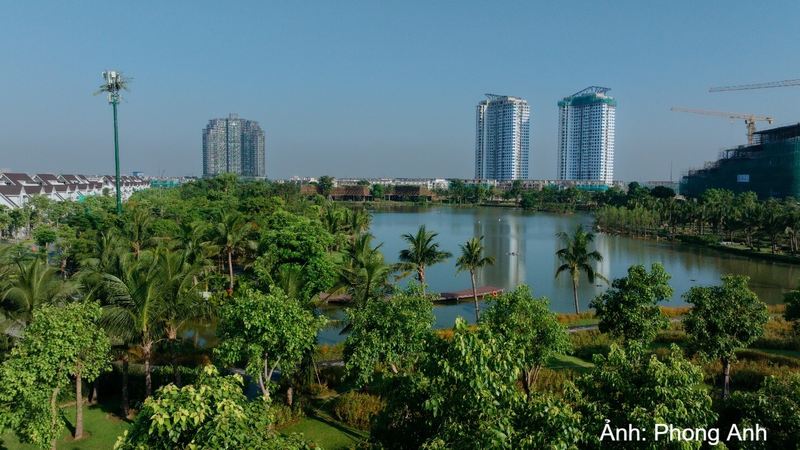Không gian sống xanh, khoáng đạt tại Eco Central Park.