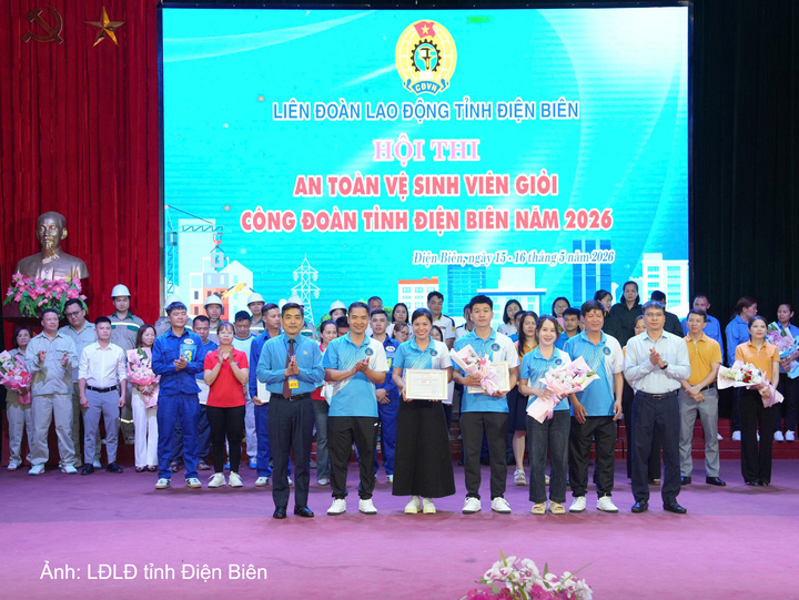 Hội thi An toàn vệ sinh viên giỏi Công đoàn tỉnh Điện Biên năm 2026.