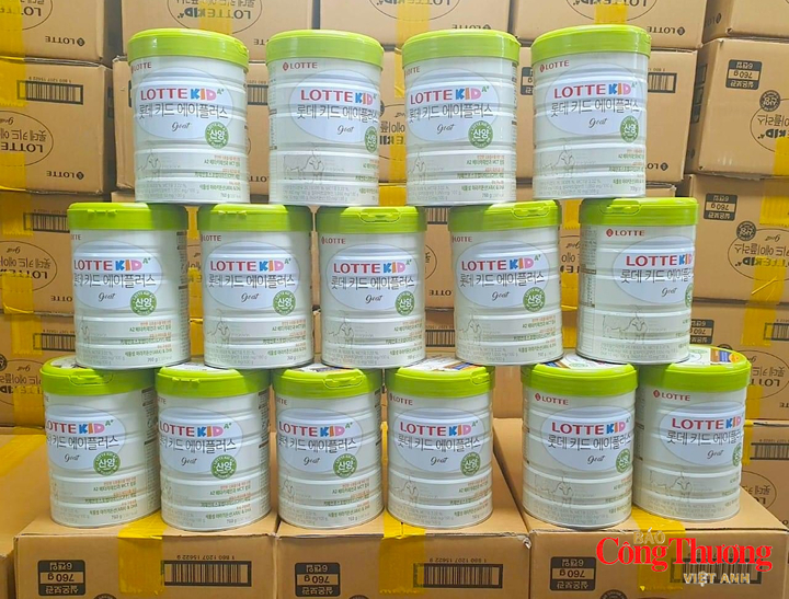 Sữa Lotte Kid A+ được Công ty Hoan TT nhập khẩu từ Kovit Trading Co., Ltd, Hàn Quốc.