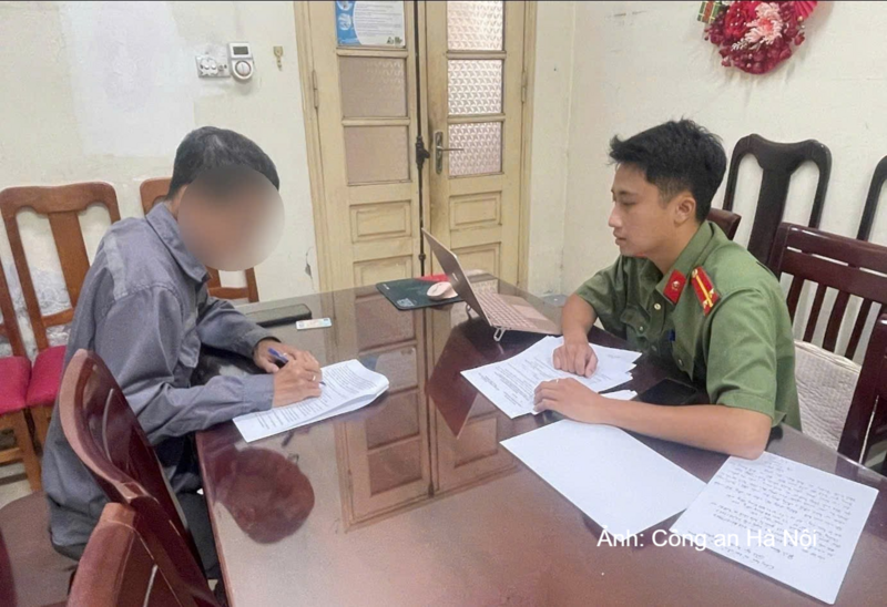 Ông N.N.T làm việc tại cơ quan Công an