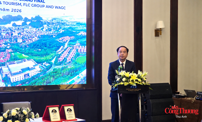 Giám đốc Sở Văn hóa, Thể thao và Du lịch Quảng Ninh phát biểu tại sự kiện.