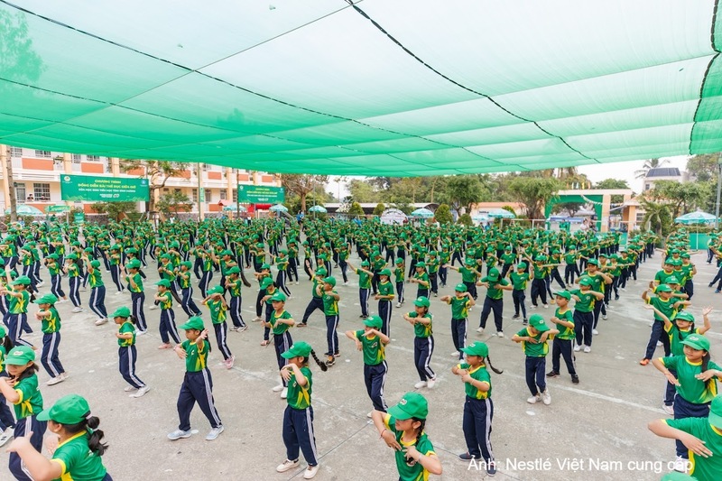 Nestlé Việt Nam tích cực đồng hành cùng các hoạt động thể thao học đường thông qua chương trình Năng Động Việt Nam.