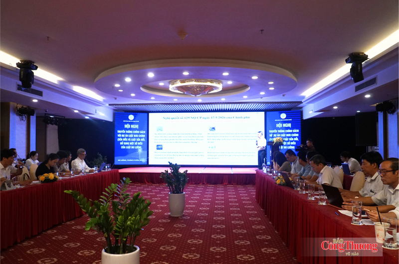 Hội nghị phổ biến điểm mới, tiếp thu các ý kiến phản biện thực tiễn để hoàn thiện hai dự án luật trước khi trình Quốc hội vào tháng 10/2026
