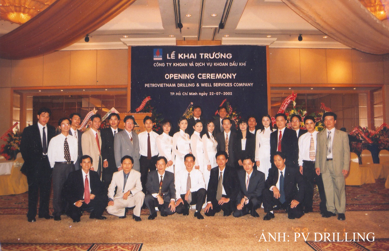 Lễ khai trương Công ty Khoan và Dịch vụ Khoan Dầu khí.