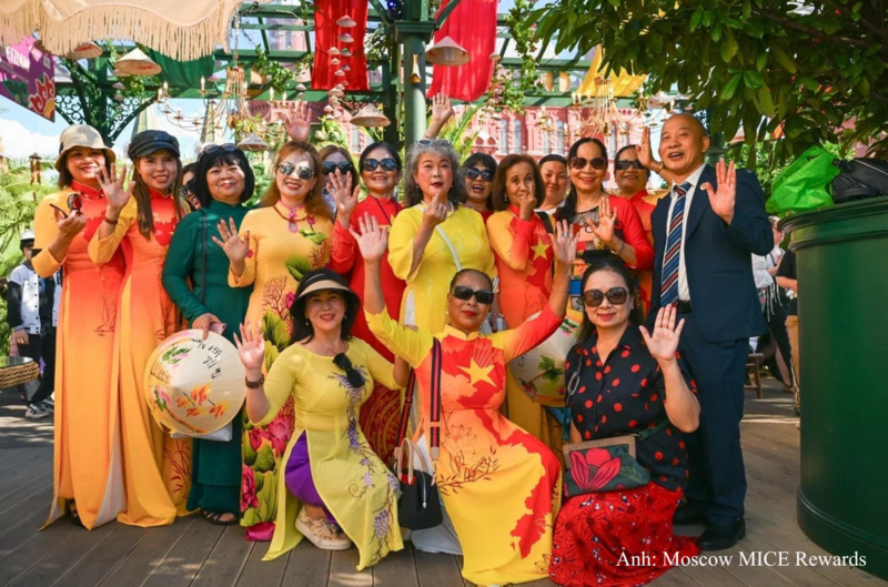Du khách Việt trải nghiệm dịch vụ MICE tại Moscow có thể kết hợp tham quan và hòa mình vào những sự kiện lễ hội văn hóa tại trung tâm Thủ đô.