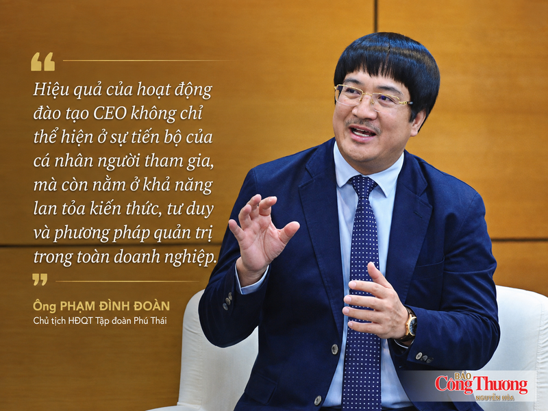 Doanh nhân Phạm Đình Đoàn: Đào tạo 10.000 CEO cần sát nhu cầu doanh nghiệp - 1