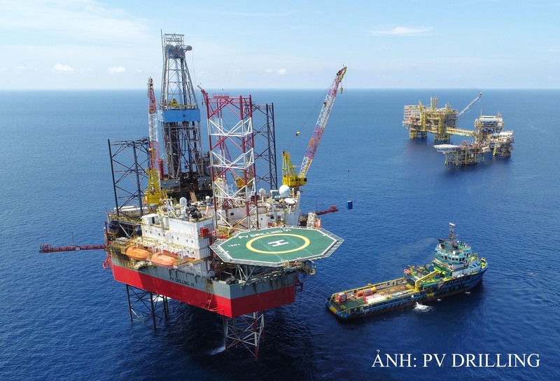 Giàn khoan PV DRILLING VI tại thị trường Malaysia.