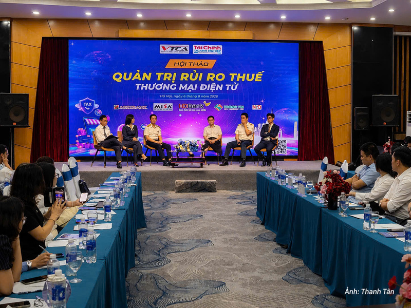 Quang cảnh Hội thảo "Quản trị rủi ro thuế thương mại điện tử".