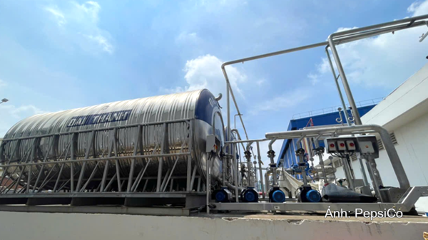 Hệ thống thu hồi và tuần hoàn nước làm mát dầu chiên (ROCD) tại Nhà máy Thực phẩm PepsiCo Bình Dương.