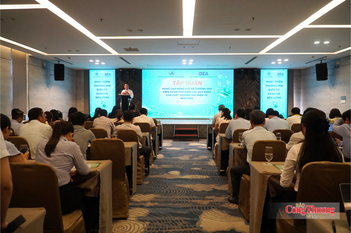Tập huấn nâng cao năng lực thương mại điện tử và phổ biến các quy định của Luật Thương mại điện tử năm 2025
