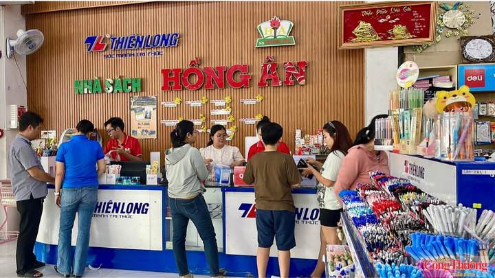 Giá các mặt hàng đồ dùng học tập năm nay tương đối ổn định, không có nhiều biến động so với năm trước.