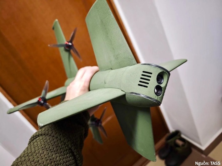 Một loại UAV đánh chặn tốc độ cao của Nga. Nguồn: TASS
