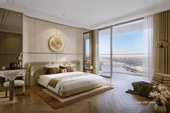 Dòng Signature Residences sở hữu các phòng ngủ đón sáng tự nhiên.