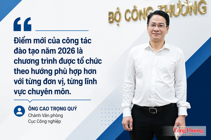 Ông Cao Trọng Quý, Chánh Văn phòng Cục Công nghiệp. Ảnh: Lê An