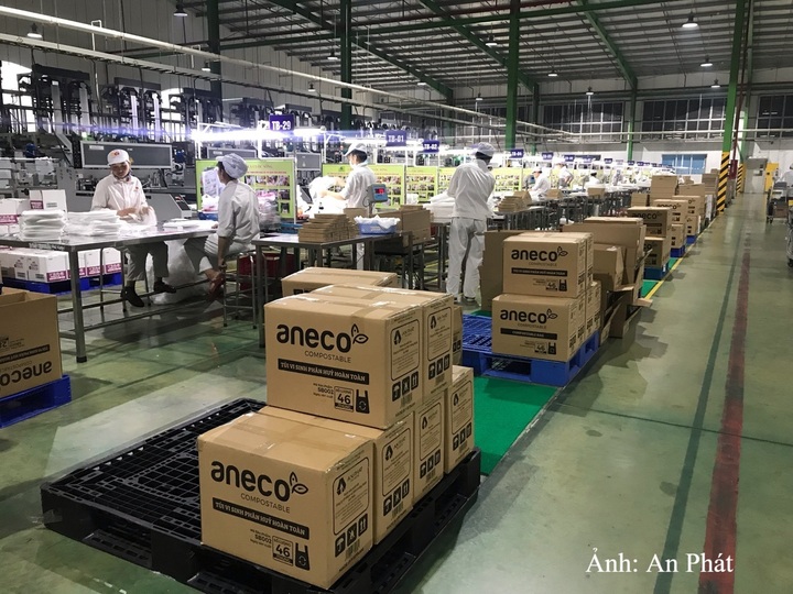 Dây chuyền sản xuất bao bì phân hủy 100% phục vụ thị trường xuất khẩu của An Phát Holding