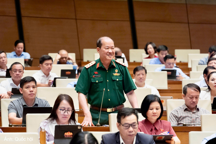 Đại biểu Bế Xuân Trường - đoàn Cao Bằng