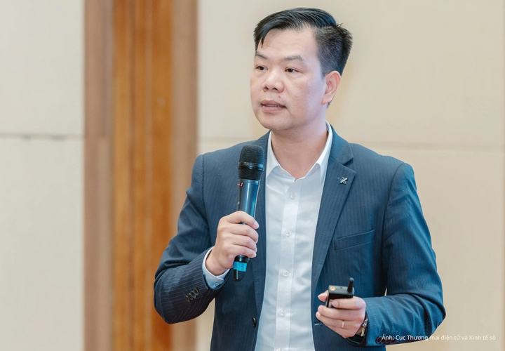 Ông Nguyễn Hữu Tuấn, Giám đốc Trung tâm Phát triển thương mại điện tử và Công nghệ số (eComDX).