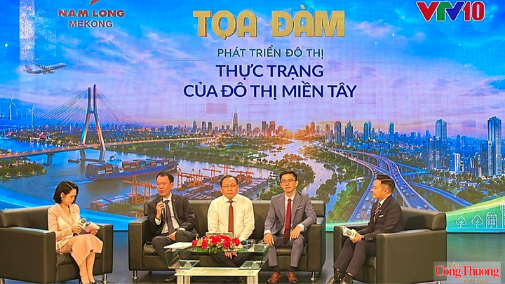 Buổi toạ đàm phát triển đô thị - cực tăng trưởng kinh tế miền Tây.