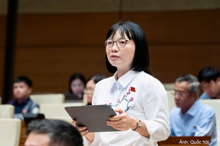 Đại biểu Nguyễn Thị Việt Nga - đoàn Hải Phòng