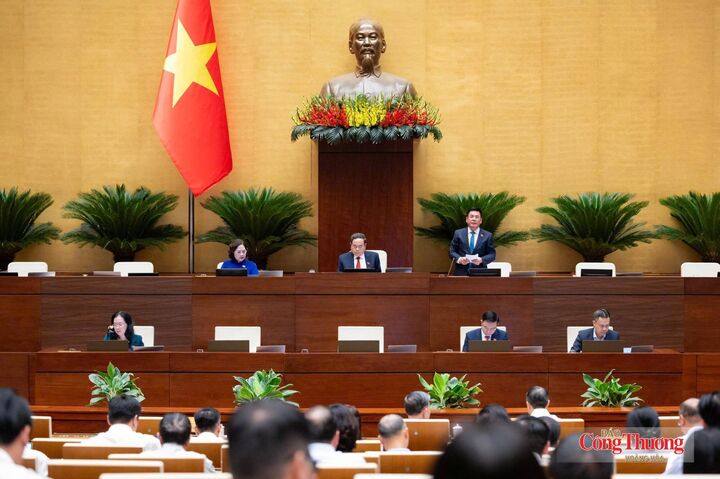 Dưới sự chủ trì của Chủ tịch Quốc hội Trần Thanh Mẫn, sự điều hành của Phó Chủ tịch Quốc hội Nguyễn Hồng Diên, Quốc hội đã thảo luận tại hội trường về dự án Luật Dầu khí (sửa đổi).