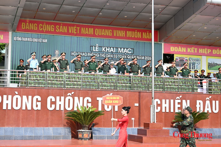 Khai mạc Hội thao phòng thủ dân sự toàn quân năm 2026 tại Lữ đoàn 86, Binh chủng Hóa học.