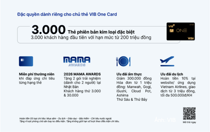 VIB One Card: Từ nhiều chiếc thẻ đến một chiếc thẻ cho mọi nhu cầu chi tiêu - 5