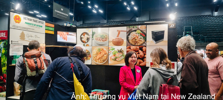 Thương vụ Việt Nam tại New Zealand thường xuyên tổ chức các hoạt động giới thiệu, quảng bá sản phẩm Việt Nam chất lượng cao tại các sự kiện, hội chợ, triển lãm ở New Zealand.