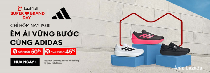 Lazada cùng Adidas độc quyền ra mắt giày chạy bộ ZENBOOST toàn khu vực - 1