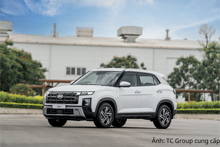 Trong tháng 7/2026, Hyundai Creta tiếp tục là mẫu xe có doanh số cao nhất của thương hiệu với 720 xe bán ra.