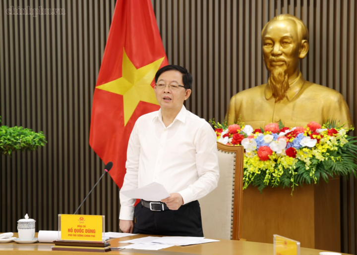 Phó Thủ tướng đề nghị Bộ NN&MT cần thiết lập cơ chế tiếp nhận phản ánh và trả lời kiến nghị của doanh nghiệp theo hướng kịp thời, đơn giản, hiệu quả - Ảnh: chinhphu.vn/Gia Huy