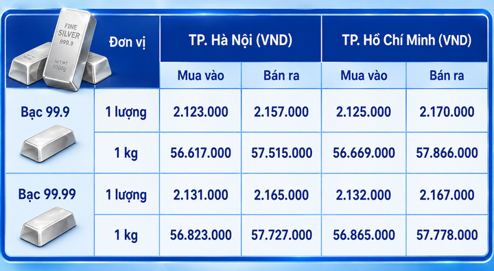 Giá bạc hôm nay 13/8/2026: Bứt phá hay quay đầu? - 1
