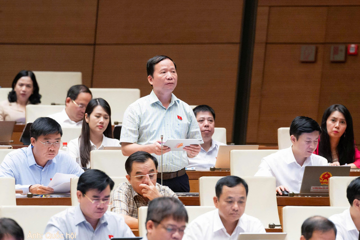 Đại biểu Nguyễn Đặng Ân - đoàn Lạng Sơn.