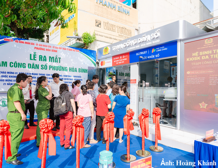 Trạm Công dân số đánh dấu bước chuyển đổi phương thức phục vụ người dân dựa trên dữ liệu, từ đơn lẻ sang tích hợp, từ thủ công sang trải nghiệm số liên thông.