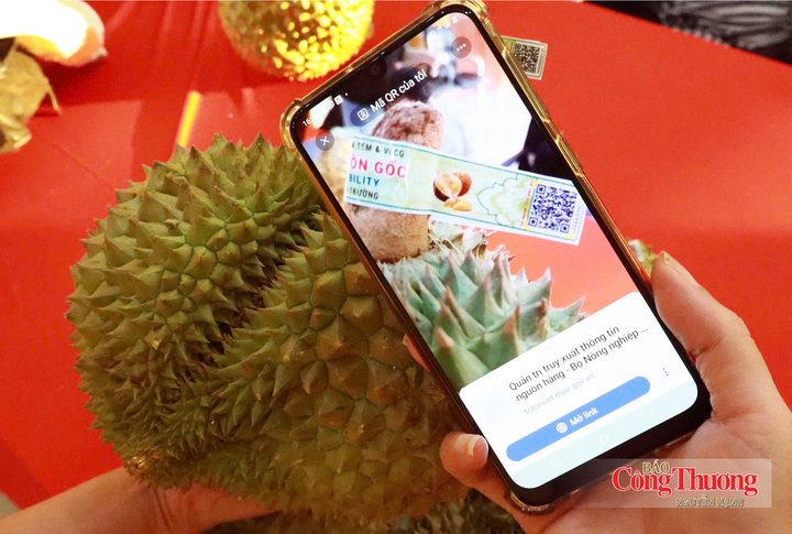 Truy xuất nguồn gốc sầu riêng.