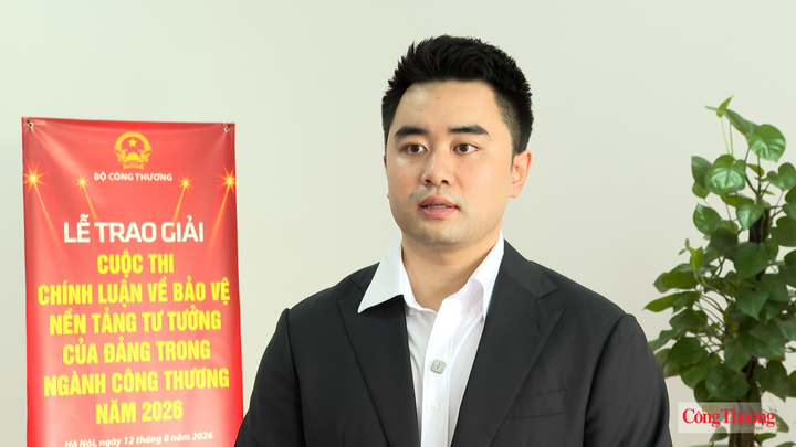 Tác giả Nguyễn Quốc Khánh - Phó Bí thư Đoàn Thanh niên Bộ Công Thương.