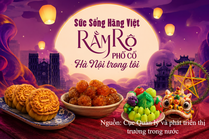 “Sức sống hàng Việt” số 11 với chủ đề “Rằm rộ phố cổ – Hà Nội trong tôi”, diễn ra từ ngày 14-16/8/2026