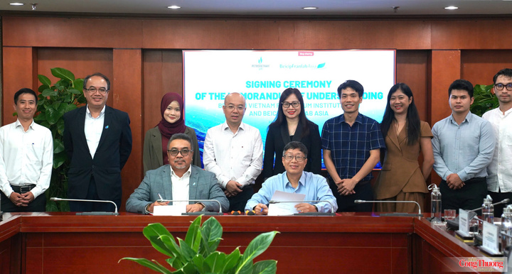 Viện Dầu khí Việt Nam (VPI) và Beicip-Franlab Asia ký kết Biên bản ghi nhớ