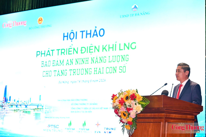 Ông Phan Thái Bình, Phó Chủ tịch UBND thành phố Đà Nẵng phát biểu tại Hội thảo.