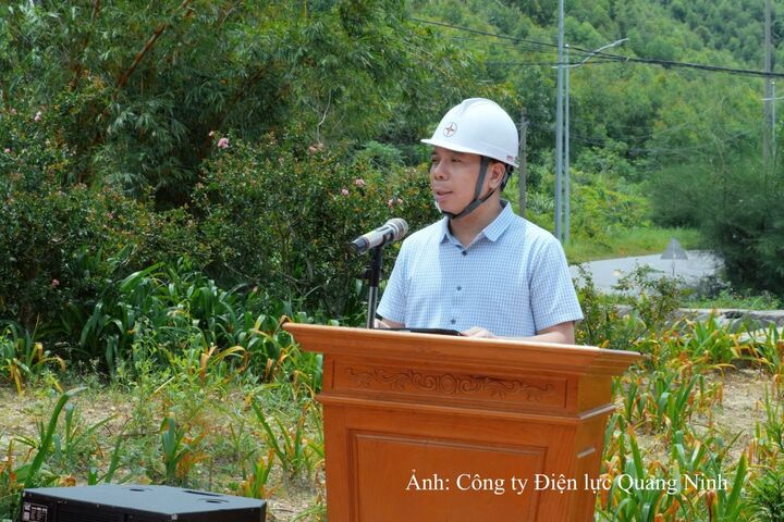 Ông Nguyễn Danh Đức – Trưởng ban Kỹ thuật Tổng công ty Điện lực miền Bắc nhận xét về buổi diễn tập phòng, chống thiên tai & tìm kiếm cứu nạn của CTĐL Quảng Ninh.