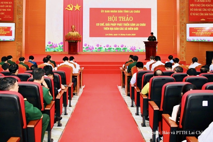 Hội thảo “Cơ chế, giải pháp phát triển Sâm Lai Châu trên địa bàn các xã biên giới”