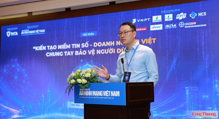 Thượng tá Triệu Mạnh Tùng, Phó Cục trưởng Cục An ninh mạng và phòng, chống tội phạm sử dụng công nghệ cao, Bộ Công an