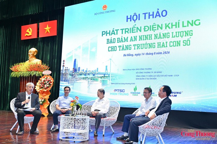 Các chuyên gia năng lượng, tài chính, kinh tế tham gia tọa đàm, thảo luận mở trong Hội thảo “Phát triển điện khí LNG: Bảo đảm an ninh năng lượng cho tăng trưởng hai con số”