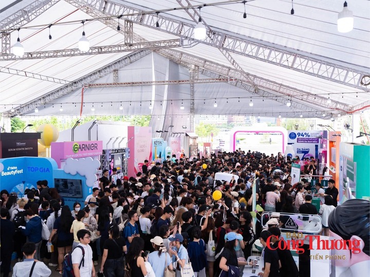 TikTok Beauty Fest 2026 thu hút đông đảo người tham dự.