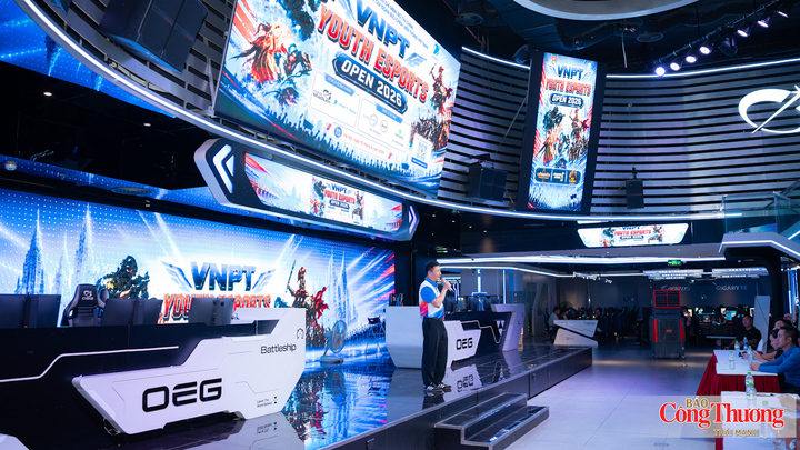 Toàn cảnh Lễ bế mạc Giải Thể thao điện tử “VNPT Youth Esports Open 2026” được tổ chức quy mô, chuyên nghiệp tại OEG Game Center.