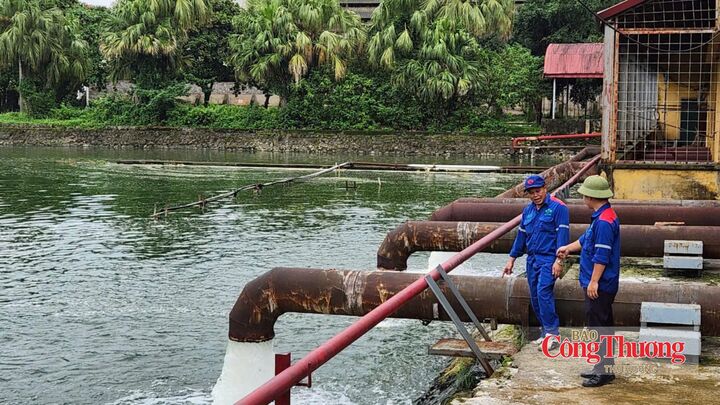100% nước thải sau xử lý của Công ty CP Supe Phốt phát và Hóa chất Lâm Thao được tái sử dụng cho các hoạt động sản xuất, vệ sinh môi trường, tưới cây xanh.