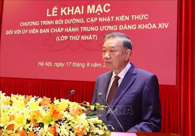 Tổng Bí thư, Chủ tịch nước Tô Lâm phát biểu chỉ đạo. Ảnh: Văn Điệp/TTXVN