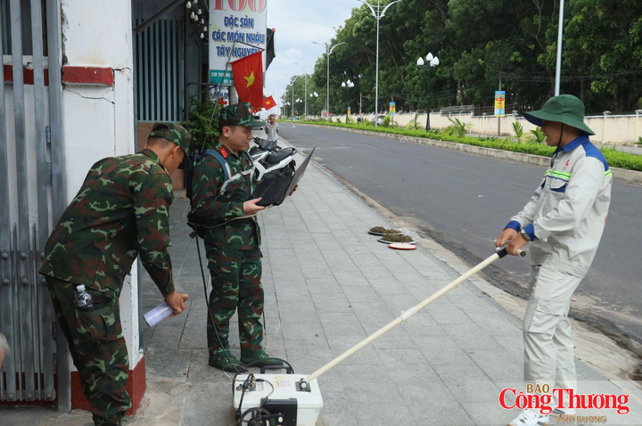 Các thiết bị, máy móc hiện đại được sử dụng để tìm hài cốt liệt sĩ